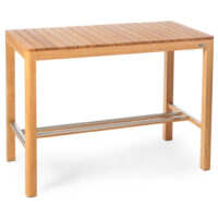 Brunswick Teak Outdoor Bar Table