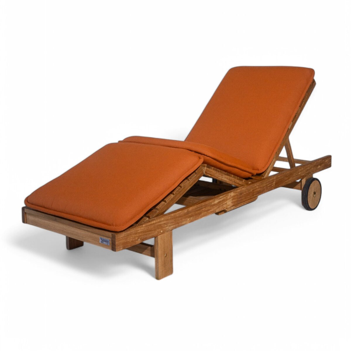 Somers Teak Sunlounger - Image 31