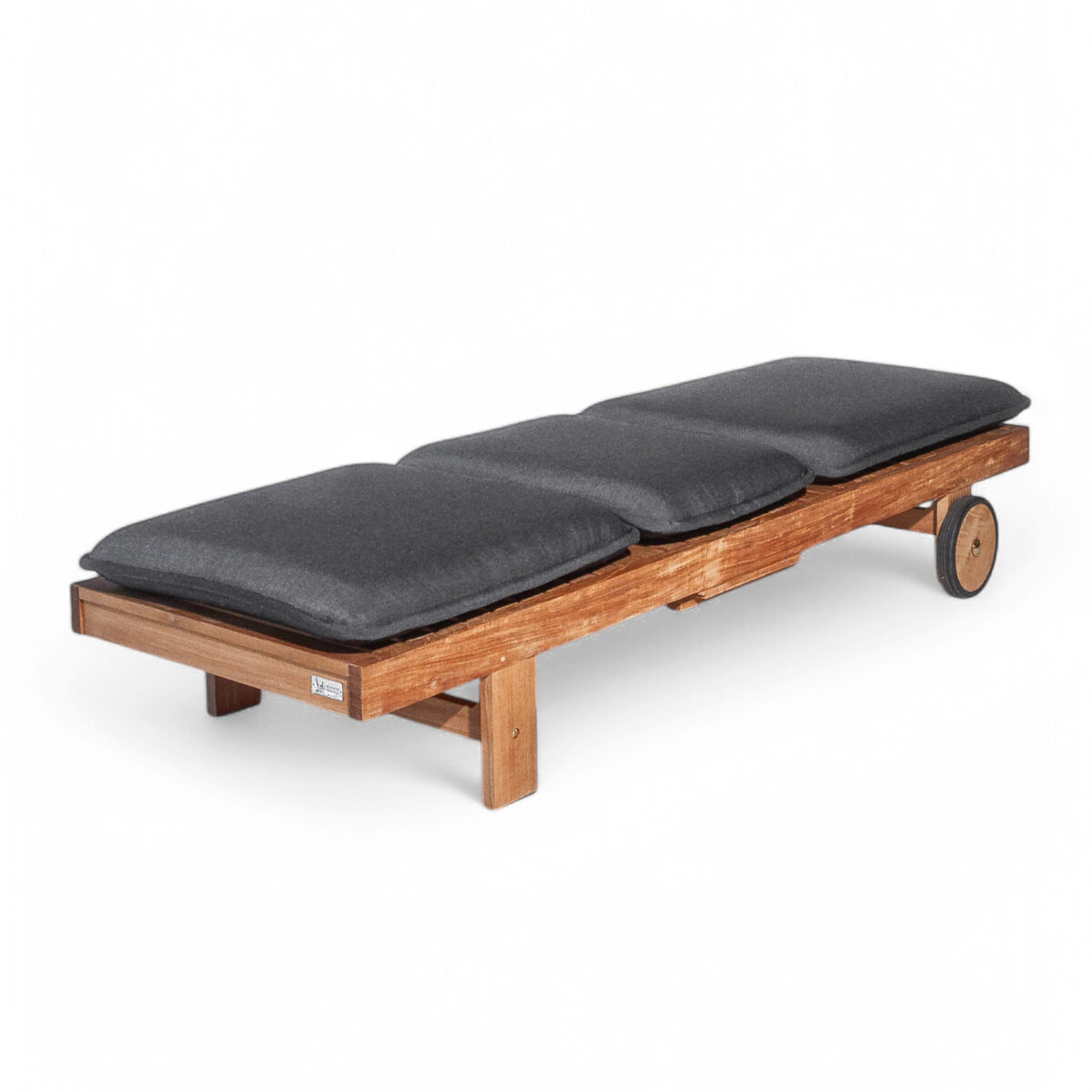 Somers Teak Sunlounger - Image 14