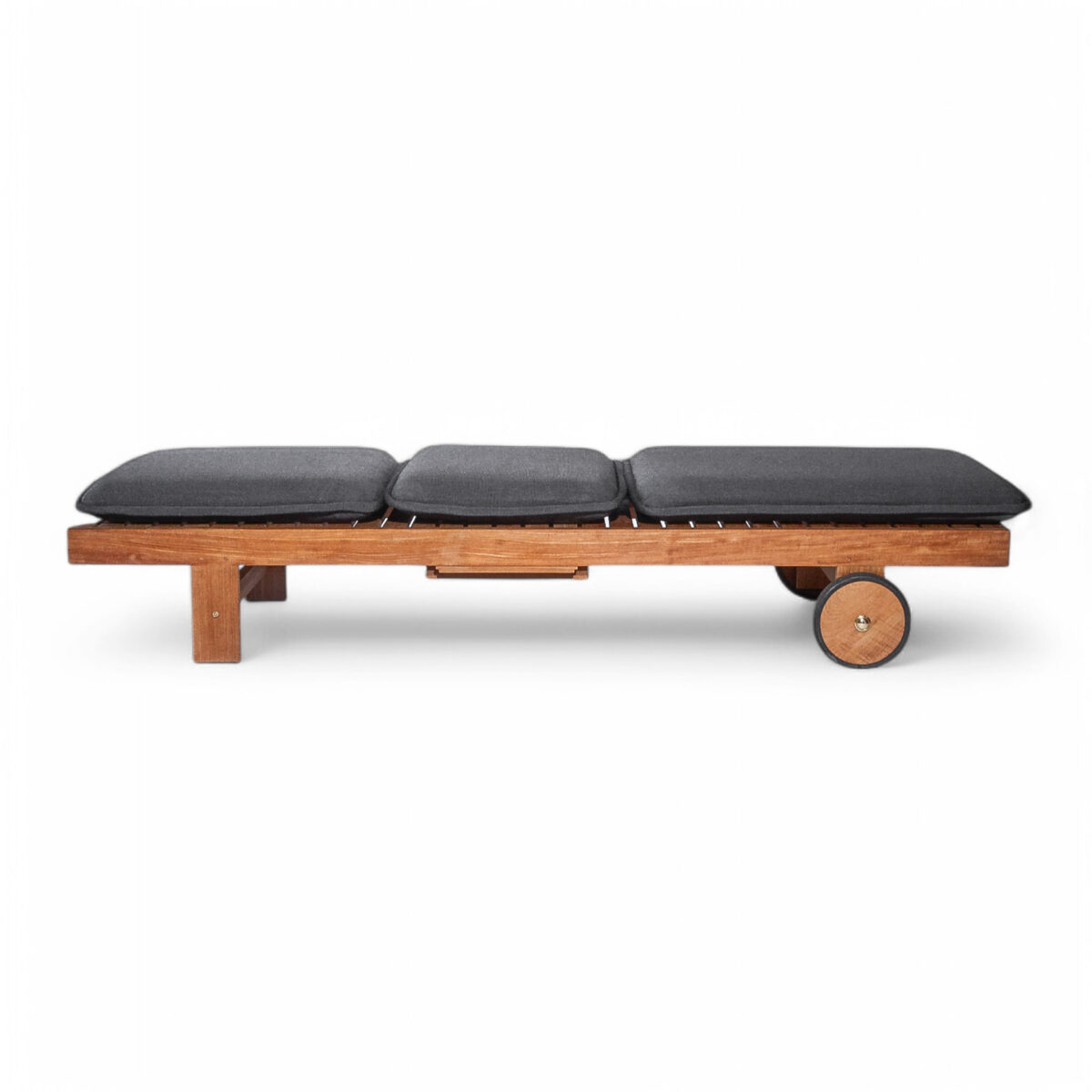 Somers Teak Sunlounger - Image 15