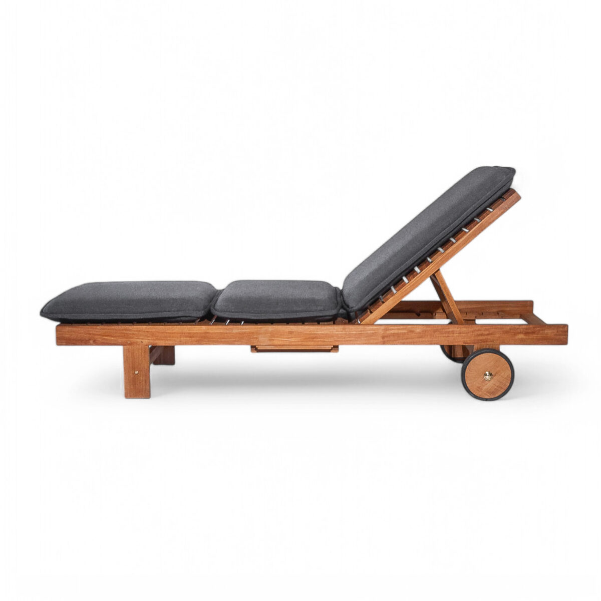 Somers Teak Sunlounger - Image 16