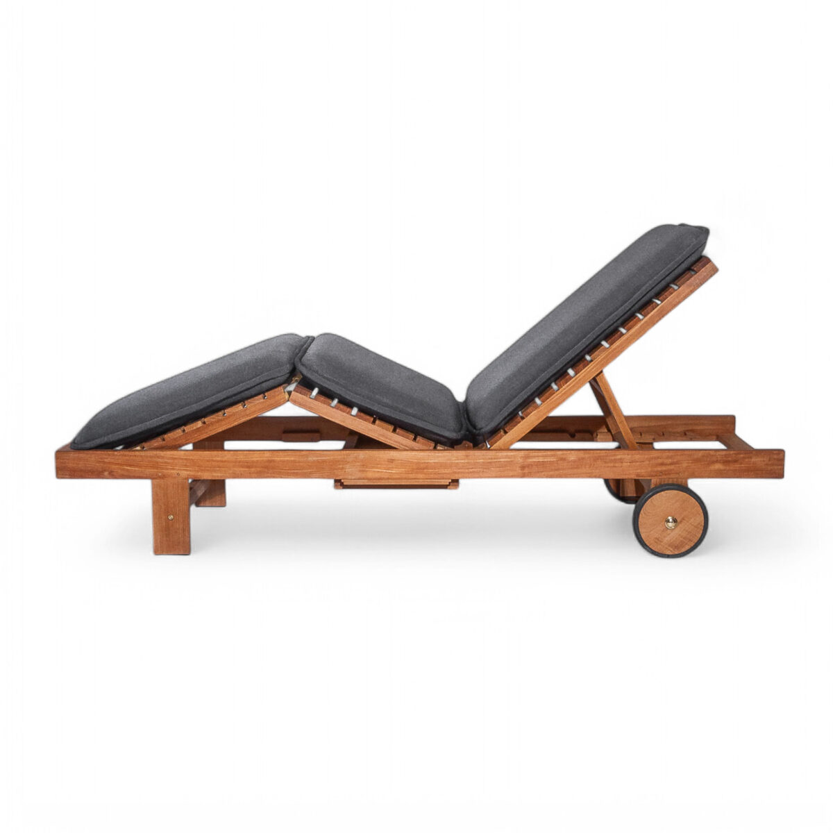 Somers Teak Sunlounger - Image 17