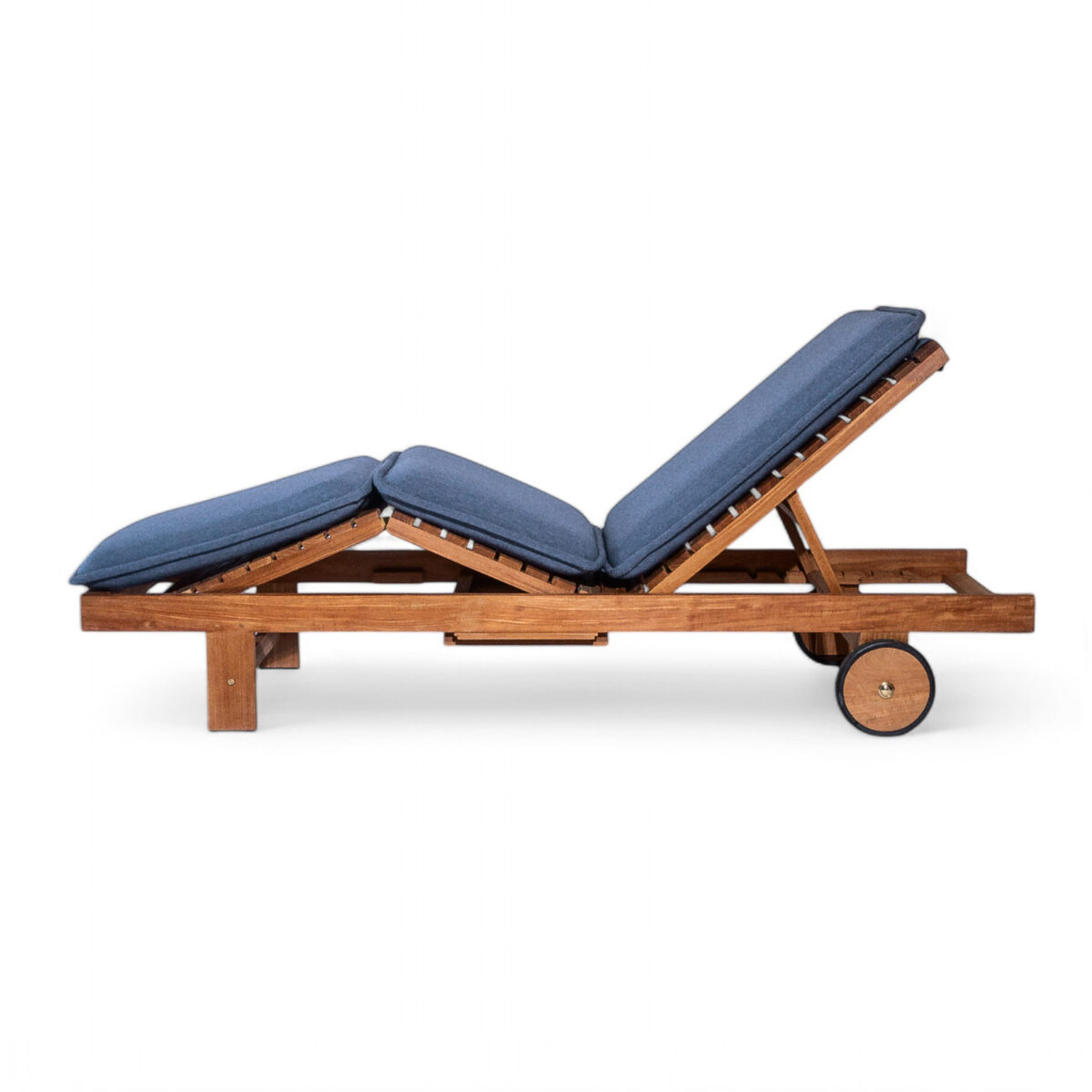 Somers Teak Sunlounger - Image 23