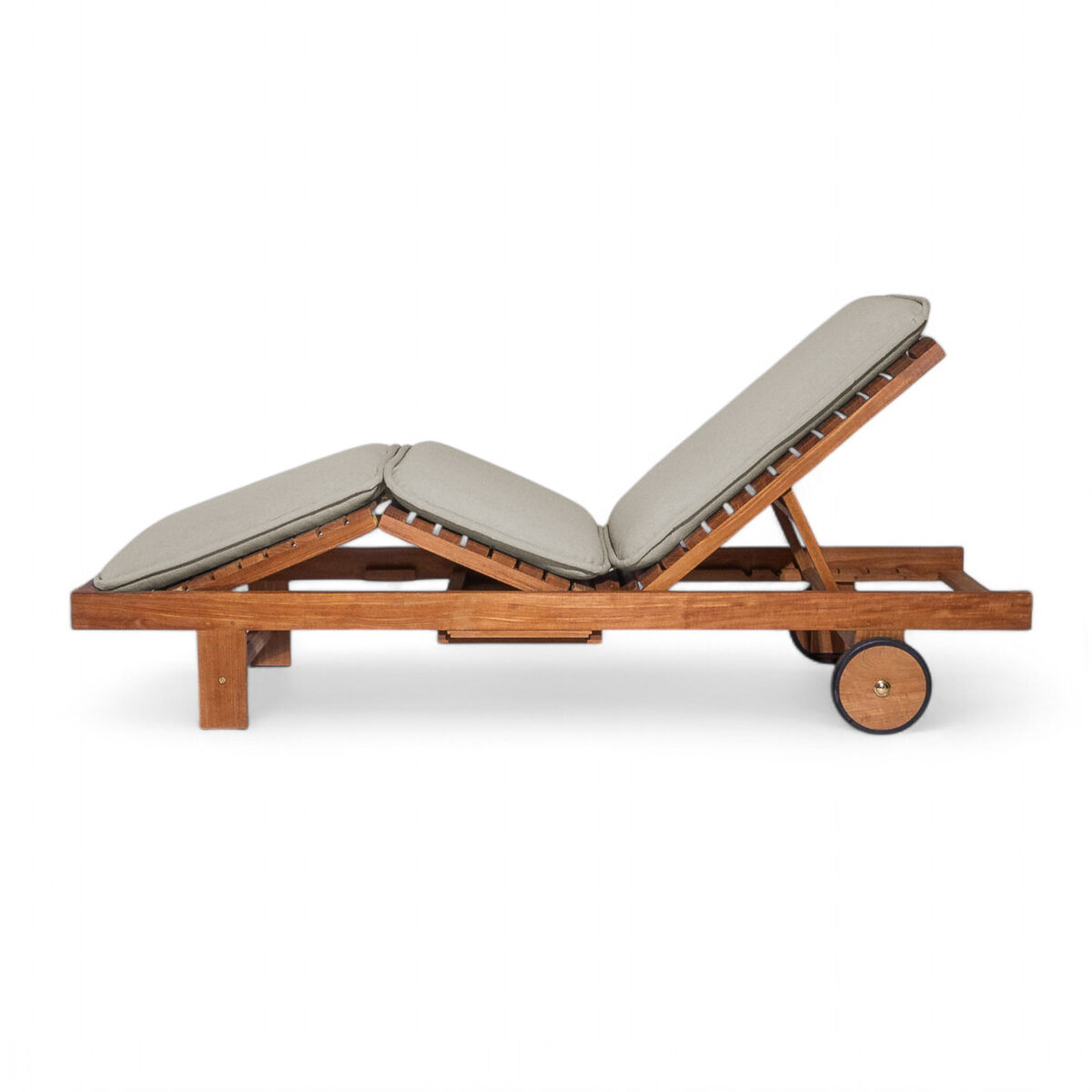 Somers Teak Sunlounger - Image 24