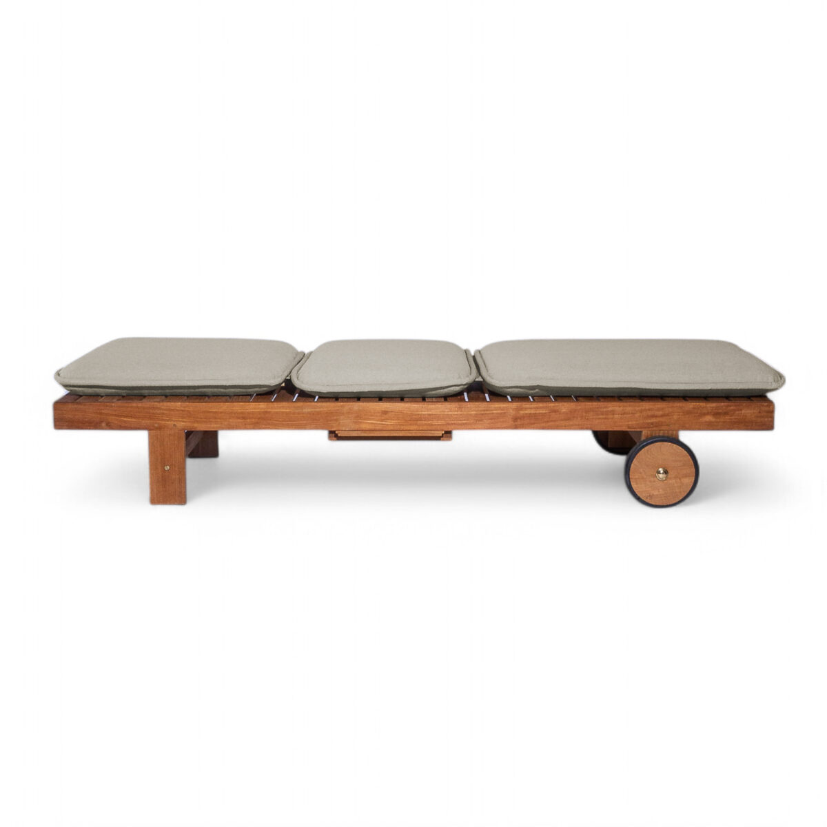 Somers Teak Sunlounger - Image 26