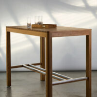 Brunswick Teak Outdoor Bar Table - Image 17