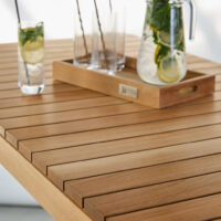 Brunswick Teak Outdoor Bar Table - Image 12