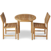 Cumberland Teak Round Tables - Image 11