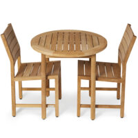 Cumberland Teak Round Tables - Image 7