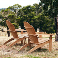 Adirondack Teak Chair with Footrest - Image 4