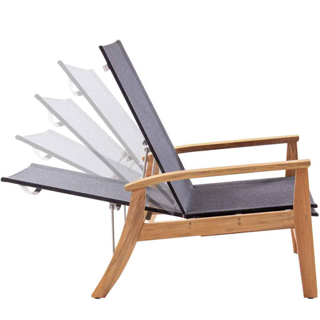 Maya Teak Deck Chair Jati Furniture