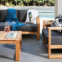 Verona Teak Sofa - Image 4