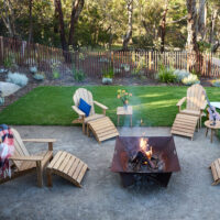 Adirondack Teak Chair with Footrest - Image 11
