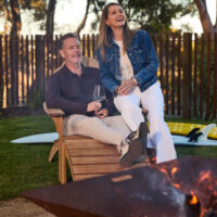 Adirondack Teak Chair with Footrest - Image 15