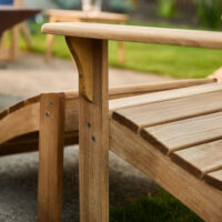 Adirondack Teak Chair with Footrest - Image 18
