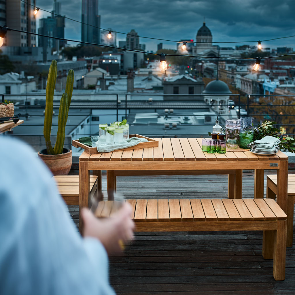 Brunswick Teak Outdoor Dining Table - Image 25