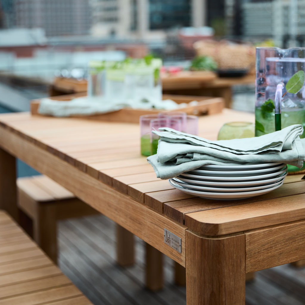 Brunswick Teak Outdoor Dining Table - Image 26