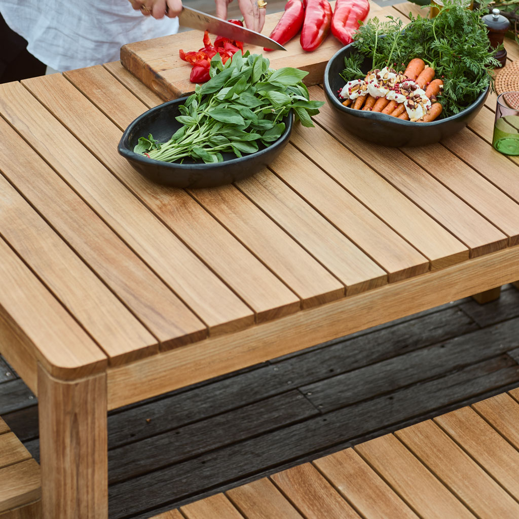 Brunswick Teak Outdoor Dining Table - Image 32