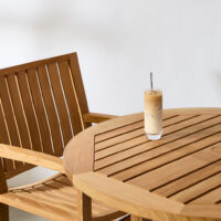 Newton Teak Armchair - Image 8