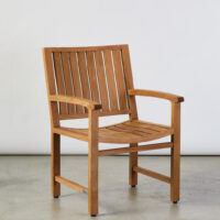 Newton Teak Armchair - Image 5