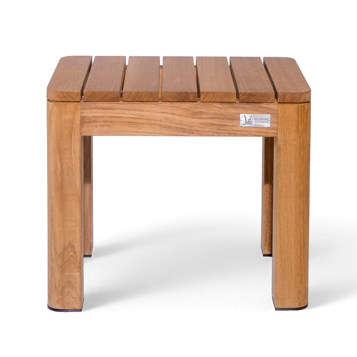 Brunswick Single Teak Bench - Image 3