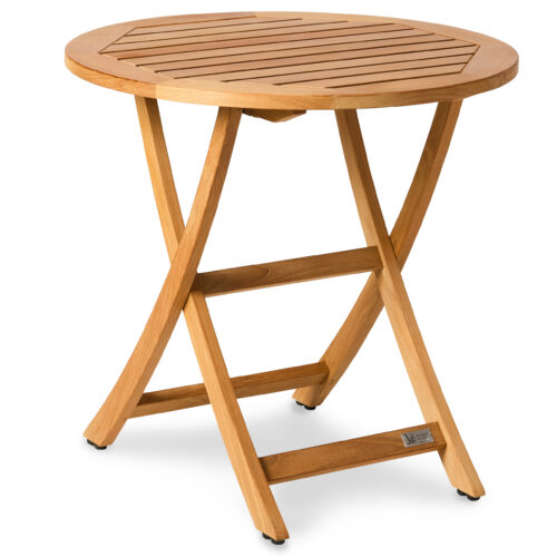 The Cumberland teak folding outdoor table, a Jati Furniture product